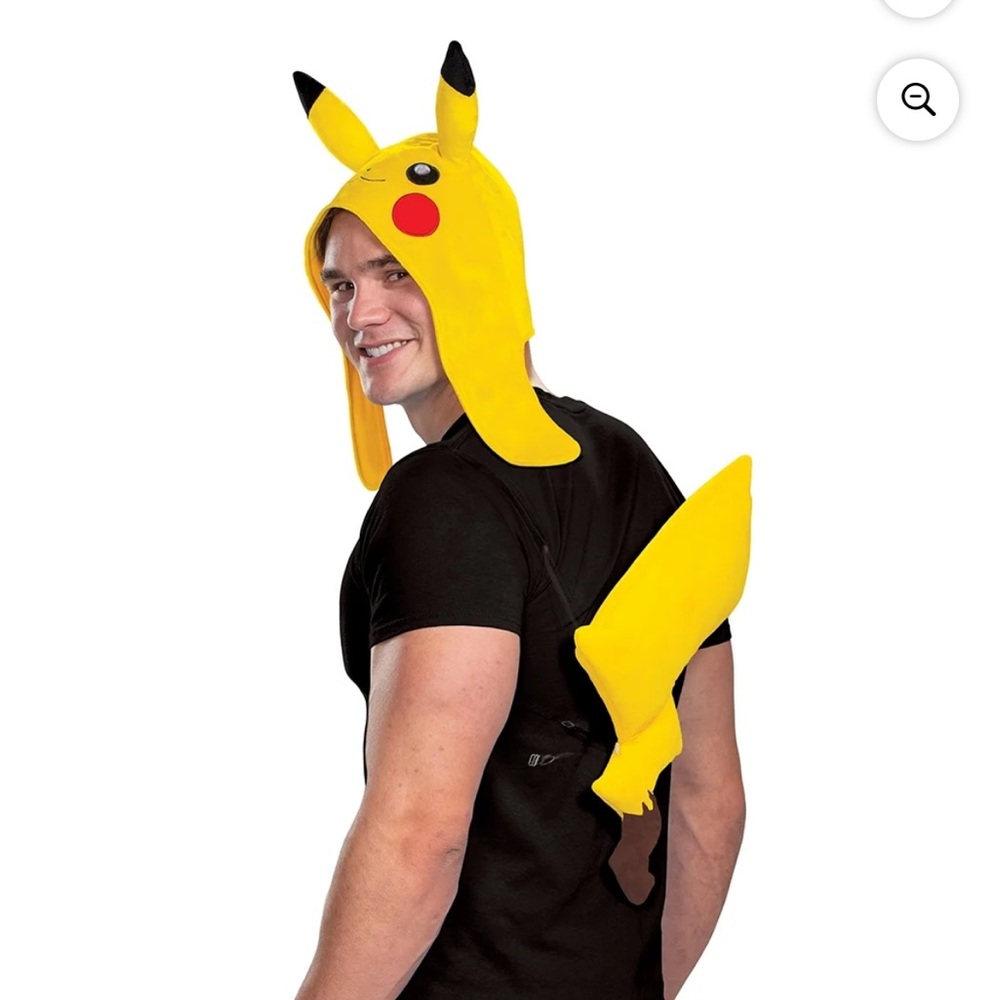 NWT unisex Pokemon 2pc Pikachu Accessory Kit (14+)